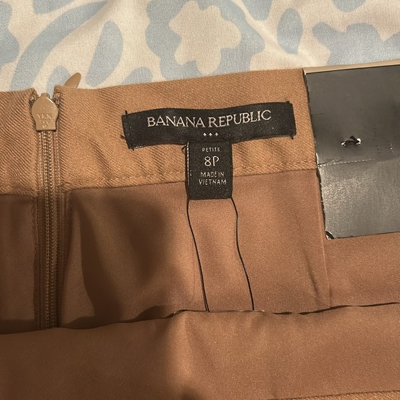 New Banana Republic Wrap Skirt size 8 petite with pockets - Picture 8 of 12